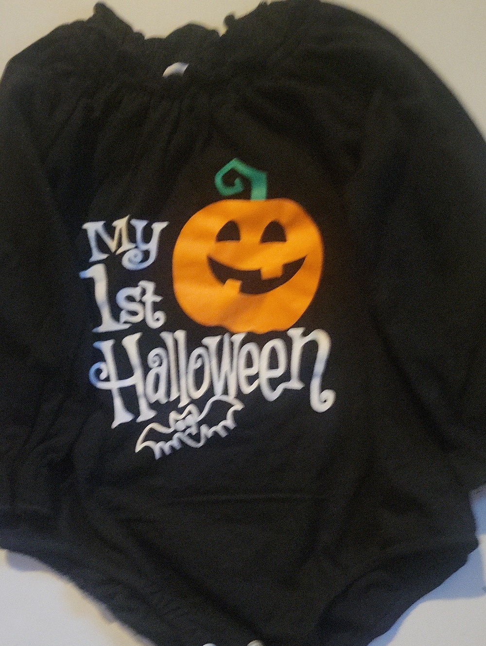 Kids Black & Orange 'My 1st Halloween' Costume Set - Picture 4 of 6